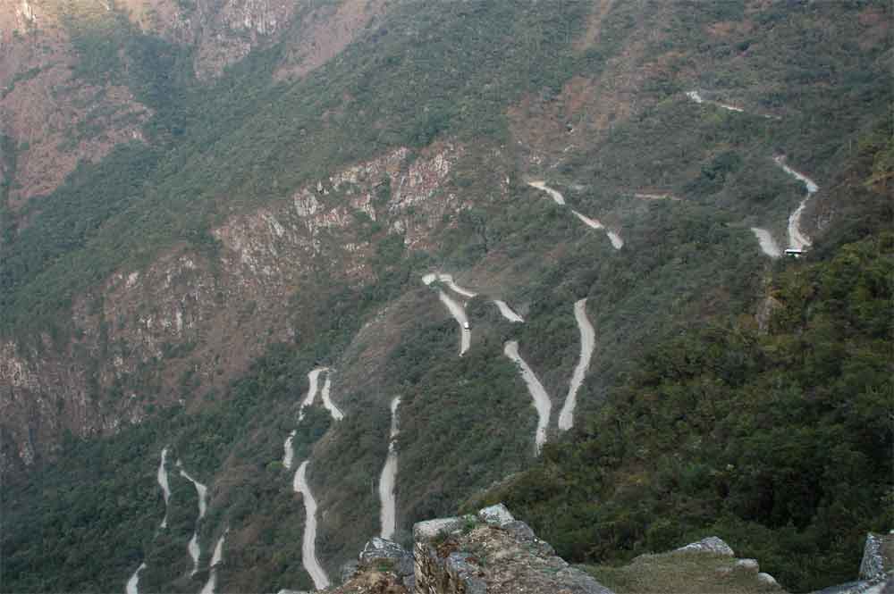 73 - Peru - Machu Picchu, carretera de acceso